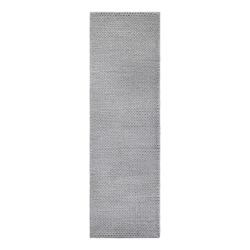 Yanellie Hand Loomed Wool Indoor Rug, Rectangle 7'10" x 10'