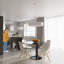 Saturno 5 - Light White Shaded Pendant