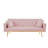 Twin 73.2'' Wide Tufted Back Convertible Sofa-178108344