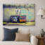 "Pop urbain", "Life is short, Chill The Duck Out Banksy", reproduction d'art sur toile-97558617-97558615-119461172