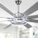 72" Modern 8-Blade Ceiling Fan with Lights and Remote, 6-Speed Reversible Fan