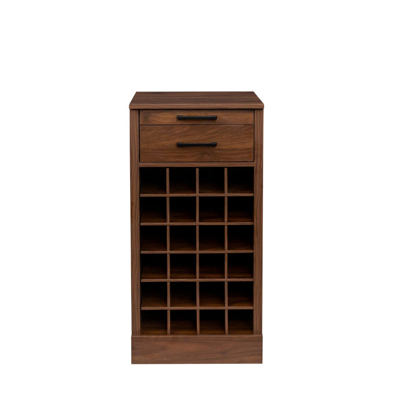 Buffet brun modulaire 24 pièces, Noyer brun