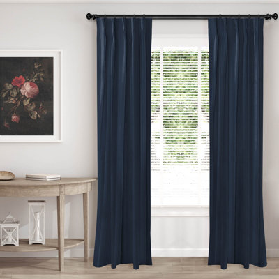 Paire de rideaux obscurcissant en velours