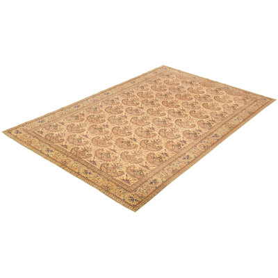 Dhanveer One-of-a-Kind 6'4" X 9'5" 1980s Wool Area Rug in