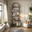 180.1cm H x 80cm W Metal Etagere Bookcase-1662102107
