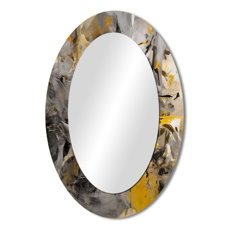 Miroir mural moderne Bliss Of Happiness, 36 po x 24 po