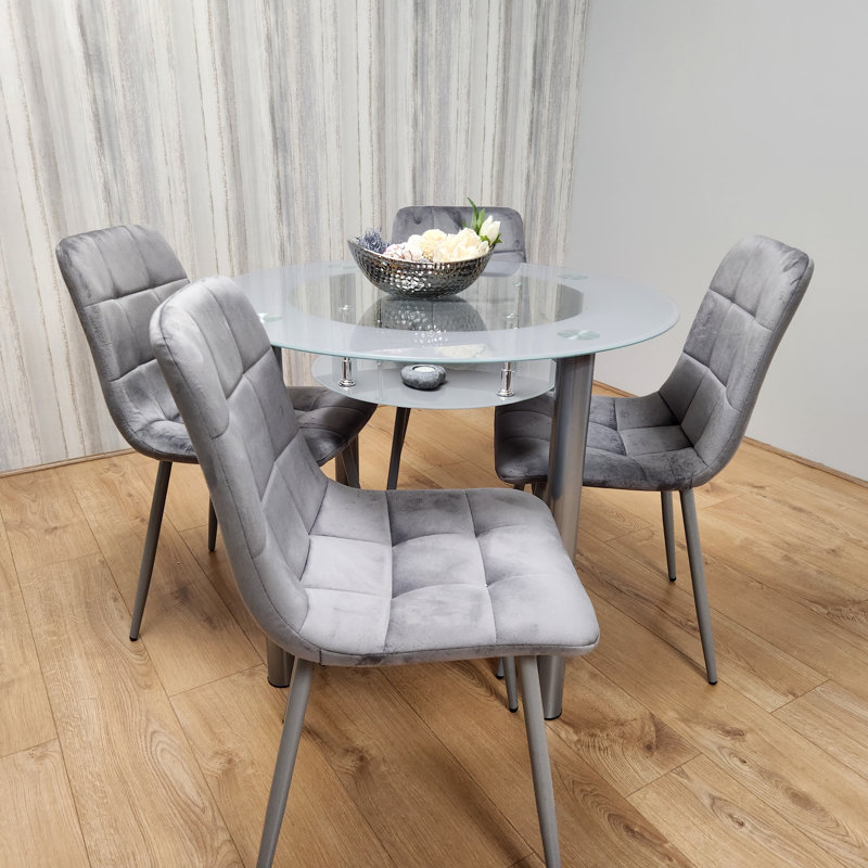 Mettawa 4 - Person Dining Set