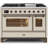 ILVE Majestic II Series 48 inch Dual Fuel Range with 8 Sealed Burners, Griddle (Glass Door)-48279803-48279783