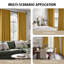 Alsey 100% Velvet Blackout Eyelet Ready Made Curtains & Drapes with matching Tie Backs-1608392681-1608392672