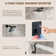 3-Function Dual Shower Head Pressure-Balanced Shower System With 4 Sprays Handheld