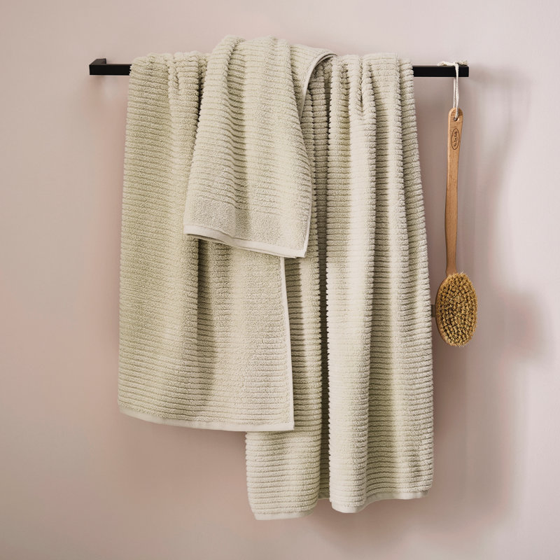Soft Rib Cotton Towel, Hand Towel