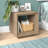 Evie Tannen 22'' W Rectangular End Table-1975922753