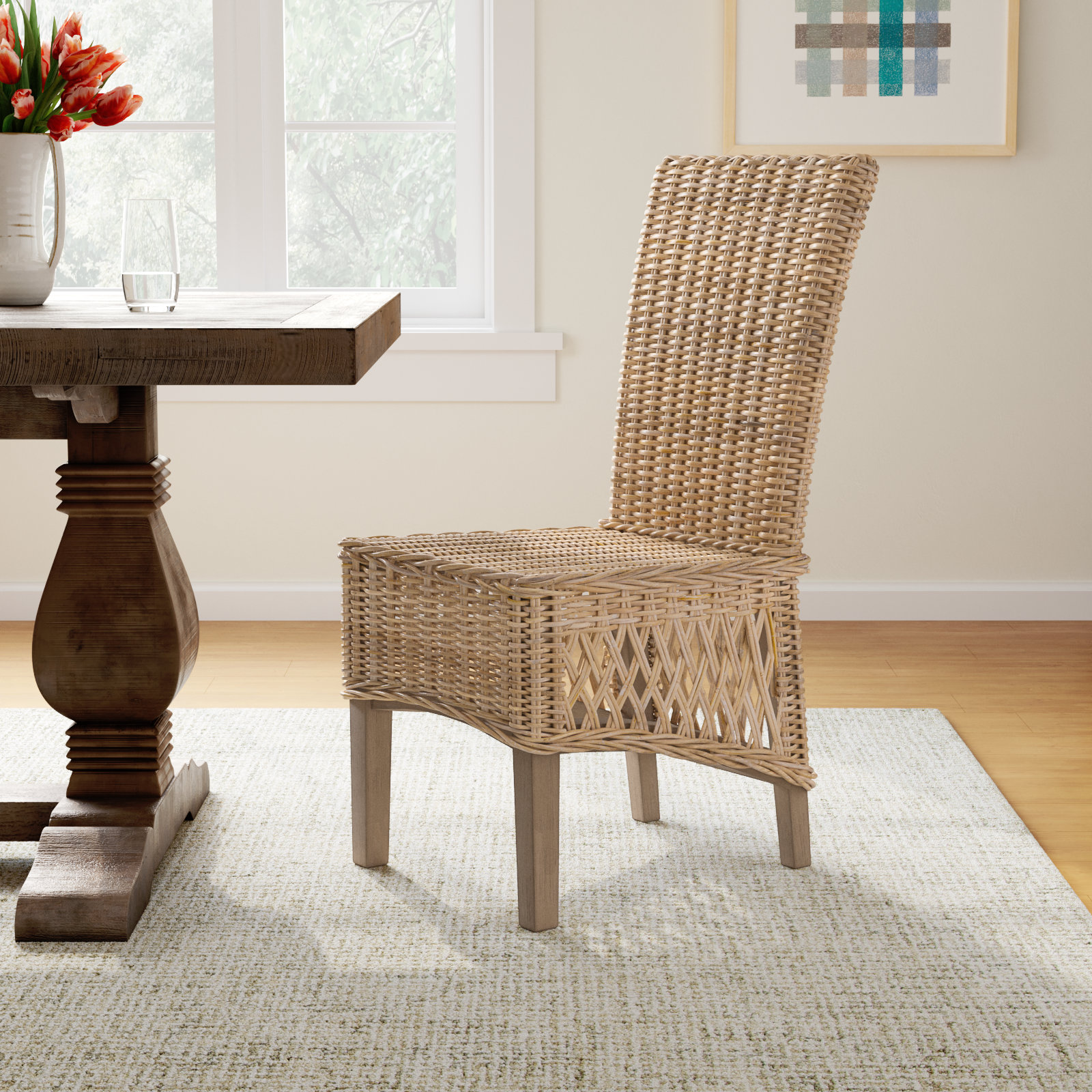 Daviston Rattan Side Chair