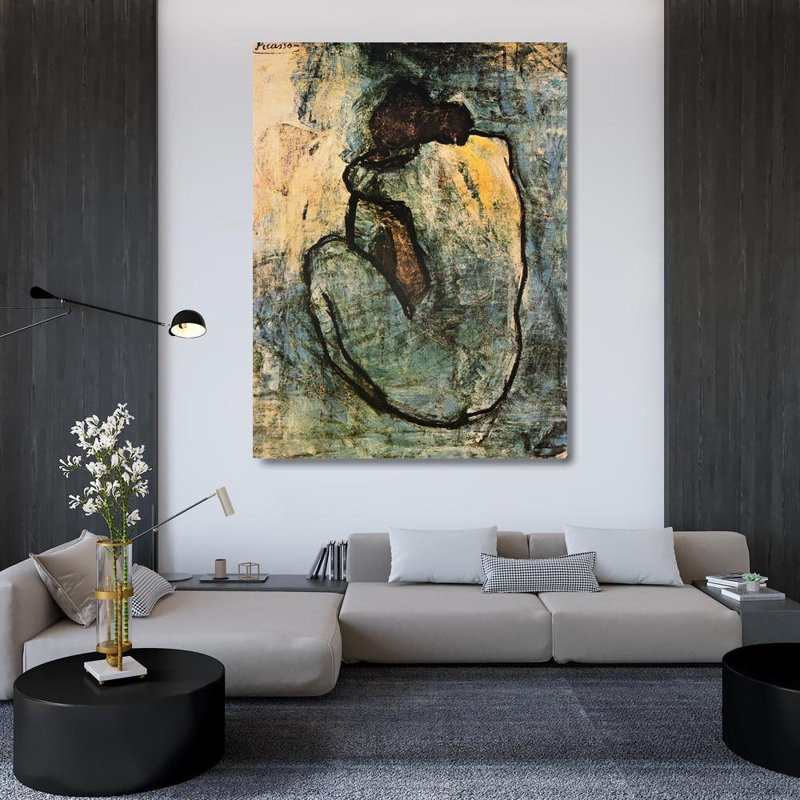 Bleu nu, c.1902, 48" H x 36" W