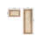 Shamiera 2 Piece Kitchen Mat Set