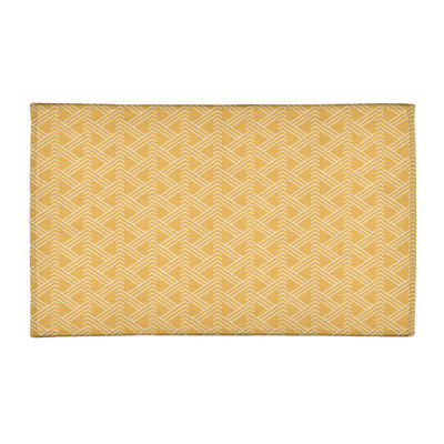 Chenille Geometric Indoor Rug