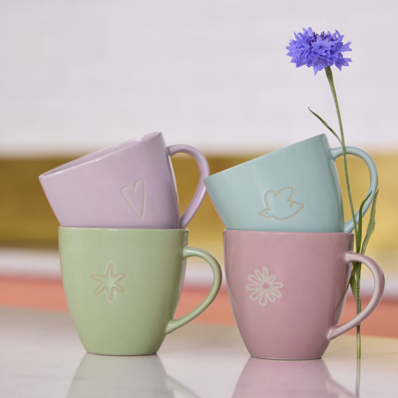 Tilly Ramsay For Royal Doulton Mug 12.7Oz, Mixed Set Of 4