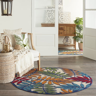 Adiya Floral Indoor Rug