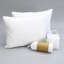 Literie double avec taie d'oreiller - 2 oreillers, drap, protège-matelas. Draps 100% microfibre pour un sommeil serein. Oreillers. Protecteur contre les déversements, les punaises de lit,. Draps doubles. Oreiller blanc-125560863