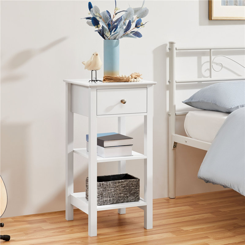 70cm H Manufactured Wood Bedside Table