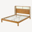 Base de lit plateforme Mid Wood-1163574683