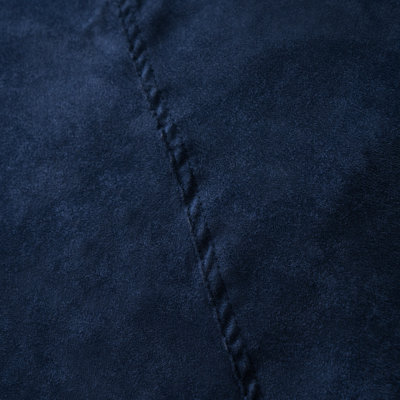 Comfortable 5-foot Bean Bag Chair For Bedroom Use, High Shredded Foam, Removable Microsuede Cover, Midnight Blue Foam Chair, Ideal Reading Nook,