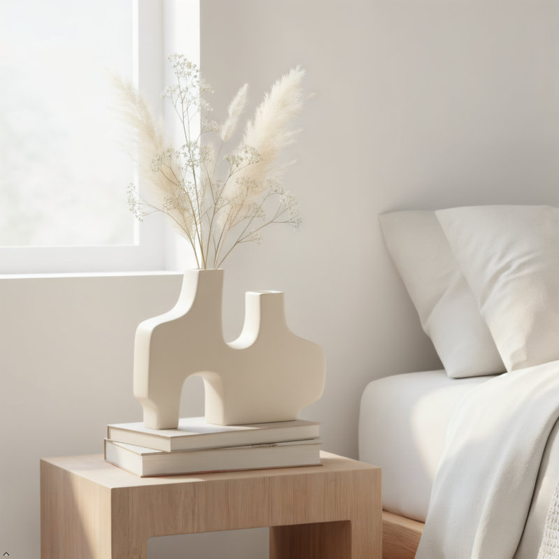 Vase Eleanor, Beige