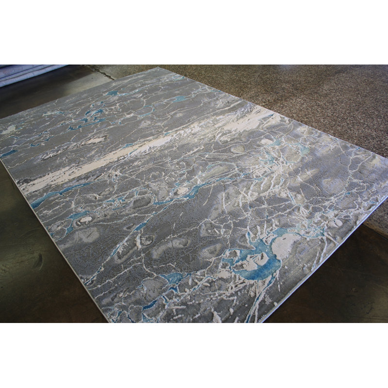 Tapis bleu Arbnore, Rectangle 8 pi x 11 pi