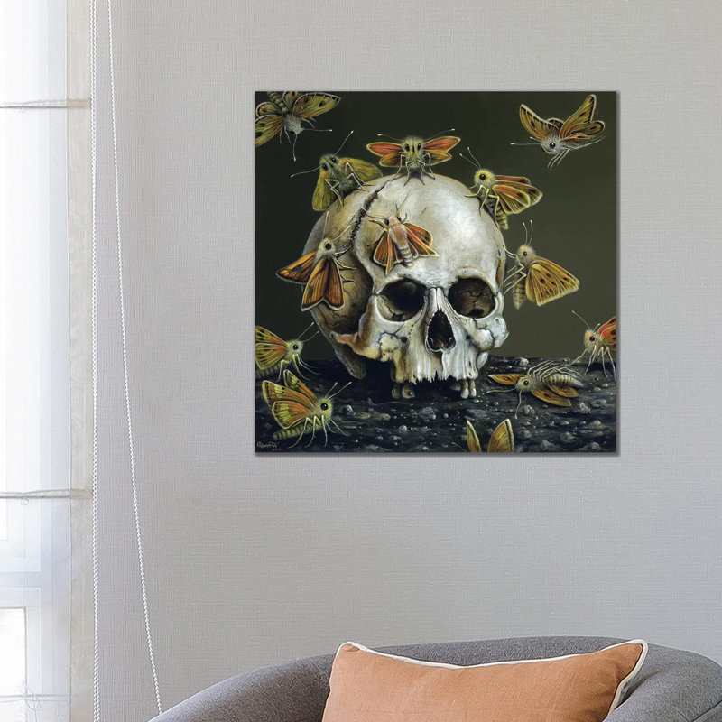 Little Ghosts by R.S. Connett - Wrapped Canvas Print, 93.98 cm H x 93.98 cm W