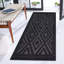 Avon Rug Anthracite Large Area Rug, Non Slip Hallway Runner, Soft Carpet Door Mat for Living Room, Bedroom & Kitchen-2007660202