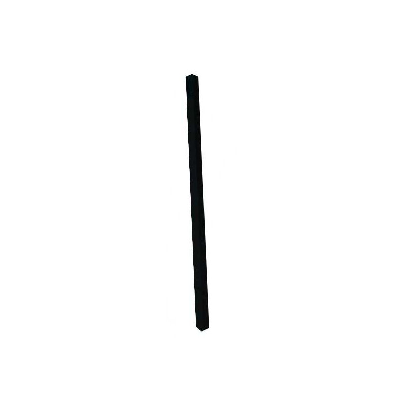 Poteau pour tableau communautaire simple face, Noir