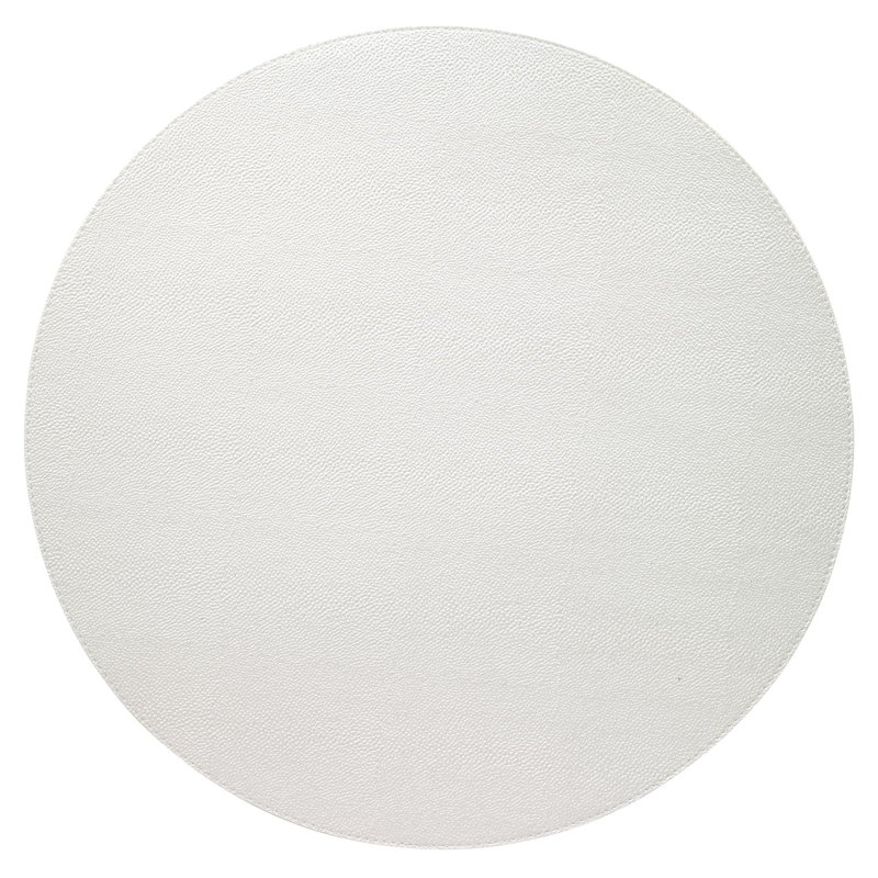 Stingray Round Mats Set Of 4, Oyster