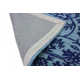 Torraca Moroccan Handmade Tufted Wool Area Rug in Blue