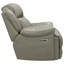 Fauteuil inclinable électrique en cuir véritable de 41 po de largeur Milladore-1858780065