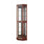 Armoire vitrée de coin avec éclairage Maristow-906705447