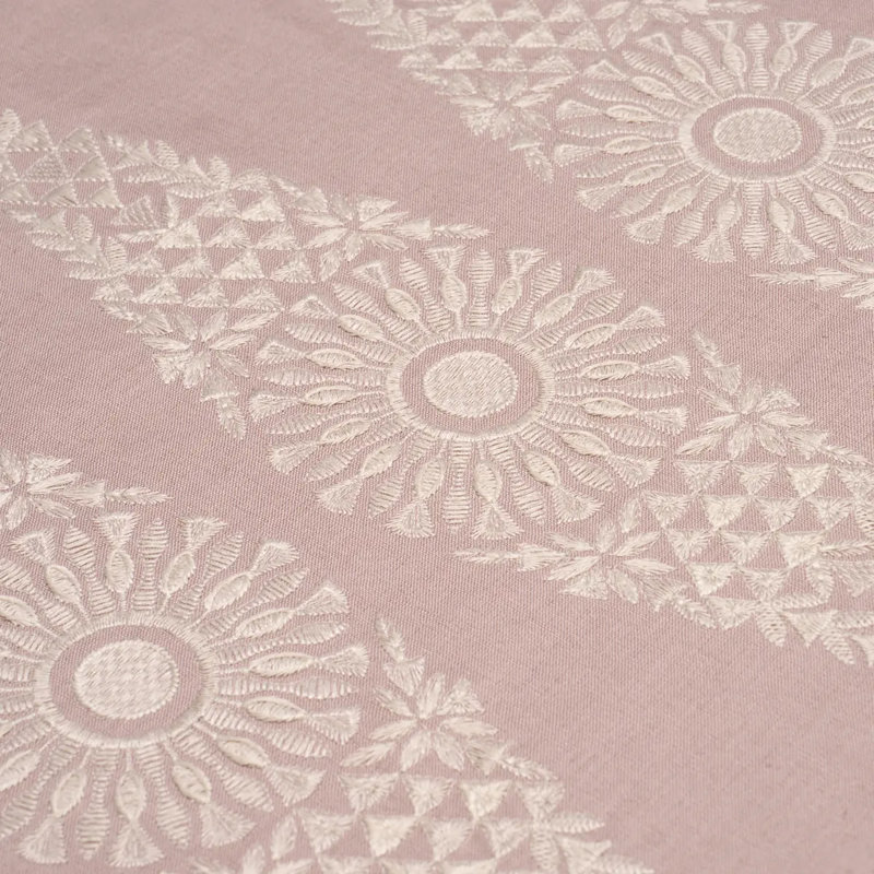 Tissu de broderie Tasmin, Bleu