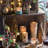 Wood Tabletop Candlestick-1356935337