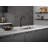 Delta Keele Matte Black Kitchen Faucet with Pull Down Sprayer, Modern Single Hole Kitchen Sink Faucet, Single Handle, Matte Black-50778088