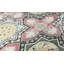 Hand-Knotted High-Quality Green and Rose Area Rug