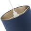 Sleek Lamp Shade In Linen Fabric With Bronze Resin Inner By-2051100433