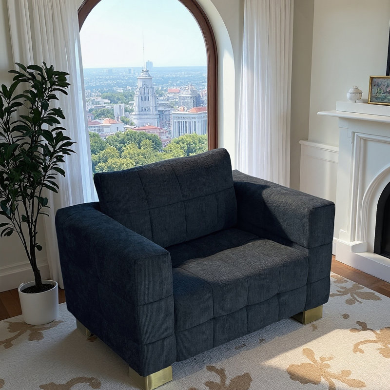 Chaise confortable et pratique avec des matériaux de haute qualité et un assemblage facile, convenant aux zones recouvertes de tapis