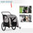 Foldable Pet Jogger Stroller with Detachable Carrier-65736251