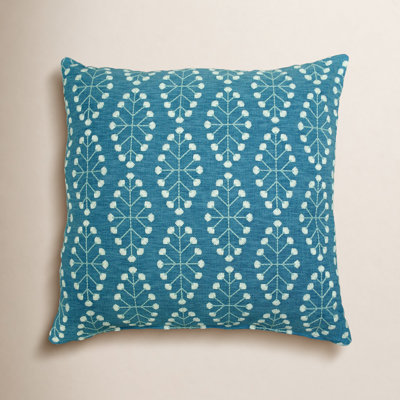 Calluna 22" x 22" Embroidered Accent Pillow