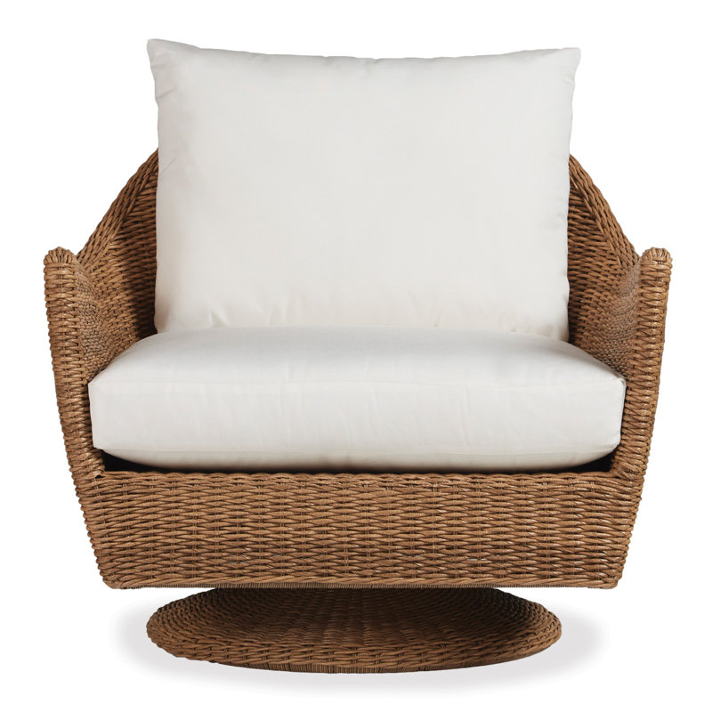 Tobago Outdoor Swivel Lounge Chair, Stratosphere Cloud