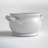 Gracemont Classic White Ceramic Decorative Footed Bowl