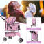 New Pet Poussette Chat Cage pour chien 3 roues Poussette pliante T13-99209503