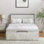 Lit plateforme tapissier Neilius avec housse lavable-92576042-92577768