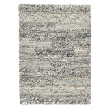 Fallon Abstract Area Rug in Gray