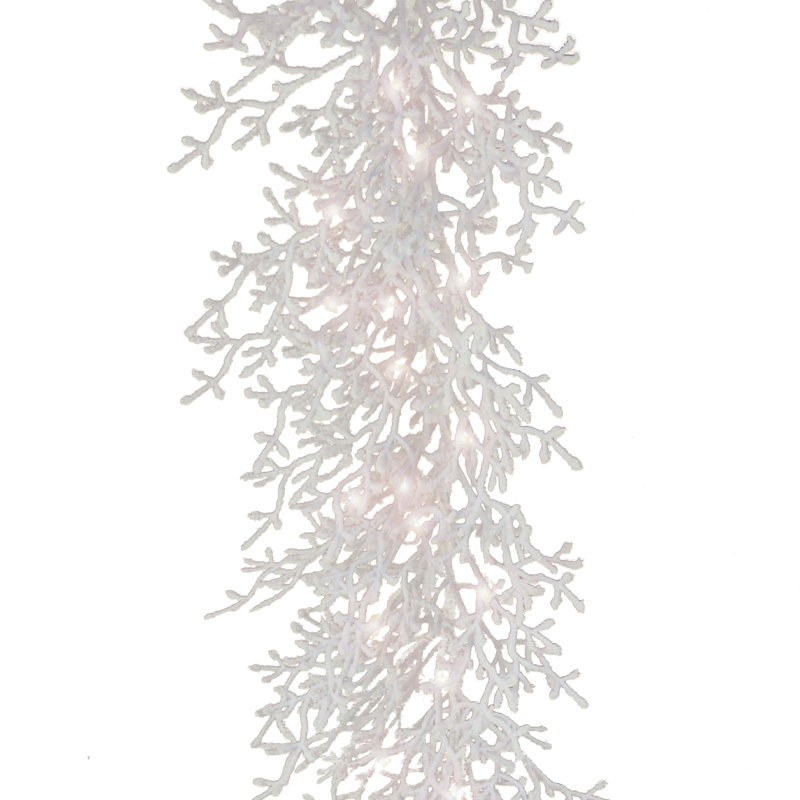 Guirlande pré-éclairée avec lumières chaudes, 6'