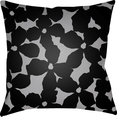 Moody Floral Throw Pillow